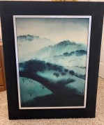 "Misty Mountain" Original Oil on Board by Eyvind Earle