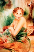 "Odalisque" Serigraph by Joanna Zjawinska