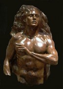 "Adam Fragment" Bronze Sculpture by Frederick Hart