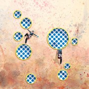 "Selfinopode” Hand-Pulled Serigraph by Philippe Bertho