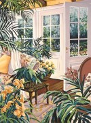 "Morning Garden" Serigraph by Susan Rios