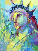 "Portrait of Liberty" unframed serigraph by LeRoy Neiman