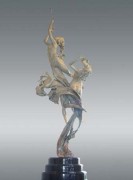 Celebration  bronze sculpture by Tuan