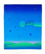 “La Nuit du Temps”  Serigraph by Jean Michel Folon
