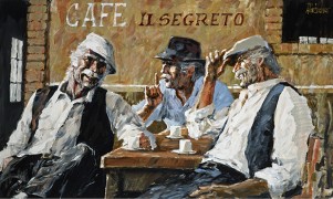 "Small Town, Big Secrets" Giclee/Canvas by Aldo Luongo