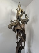 Celebration bronze sculpture by Tuan
