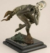 The Piper Draped Bronze Sculpture by Richard MacDonald
