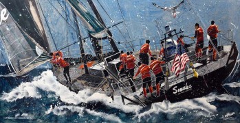 "Smoke On The Water" Giclee on Paper, Canvas or Aluminum by Michael Bryan