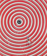 "Vertige" pigment print on canvas by Philippe Bertho