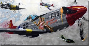 "Georgia Peach" Limited Edition Giclee on Paper, Canvas or Aluminum by Michael Bryan