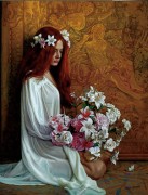 "Grace" Digital Pigment Print on Archival Canvas by Douglas Hofmann