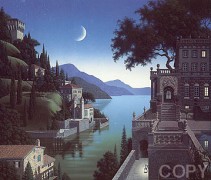 "Princess Kept The View" Serigraph by Jim Buckles