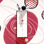 "Focus" Hand-Pulled Serigraph/Canvas by Philippe Bertho