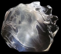 "The Ride" Acrylic sculpture by Frederick Hart