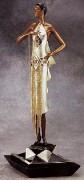 "Cafe Society" Bronze Sculpture by Erte