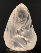 "Mother & Child" Acrylic Sculpture by Frederick Hart