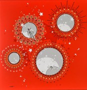 "Into the Stars" pigment print on canvas by Philippe Bertho