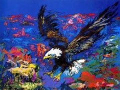 "American Bald Eagle" Serigraph by LeRoy Neiman