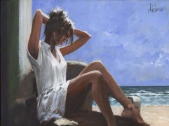 "In The Warmth Of The Sun" print on canvas by Aldo Luongo