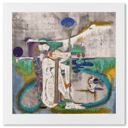 "Mystery of a Secret" AP Serigraph by Hong Lu