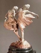 "Sisters" Bronze Sculpture by Richard MacDonald