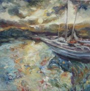 "Reflejos" Original Oil on Canvas by Royo