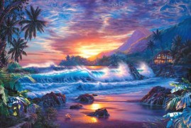 "Eternal Embrace" AP Lassengraph with 5 Diamonds by Christian Riese Lassen