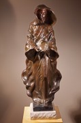"The Source"  1/2 Life Size Bronze Figure Signed Numbered Sculpture And Fountain by Frederick Hart