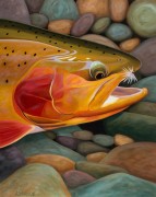 "Golden Catch" Limited Edition Giclee on Paper by AD Maddox