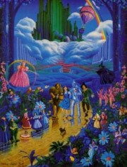 "Wizard of Oz" Serigraph by Melanie Taylor Kent
