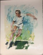 "Winning Volley" Serigraph by Wayland Moore