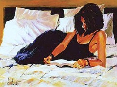 Bedroom Eyes. Limited edition giclee by Aldo Luongo.