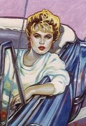 "Sunset Boulevard" Serigraph by Colleen Ross