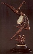 "La Danseuse" Bronze Sculpture by Erte