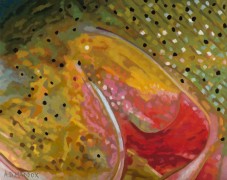 "Cutthroat XXI" Fishing Giclee on Canvas by A D Maddox