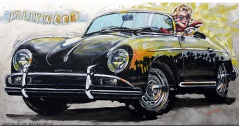 "L.A." Limited Edition Giclee on Paper, Canvas or Aluminum by Michael Bryan