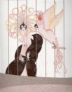 "Birdcage" Serigraph on Paper by Erte