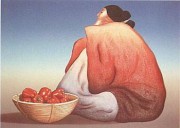 "Red Pepper" Lithograph by R C Gorman