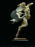 "Night Flight" Limited Edition Bronze Sculpture by Michael Parkes