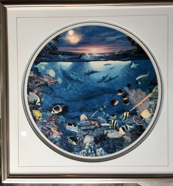 “Circle Of Life” Mixed Media Graphic with remarque by Christian Riese Lassen