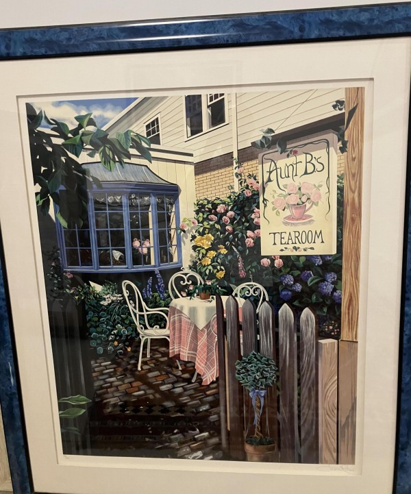 Aunt B’s Serigraph by Susan Rios