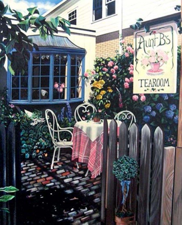 Aunt B’s Serigraph by Susan Rios