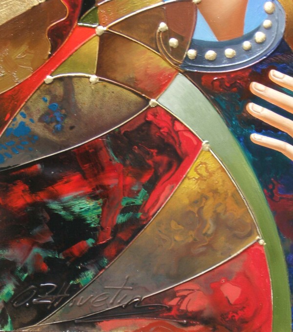 "In The Dream" Original Oil on Board by Oleg Zhivetin