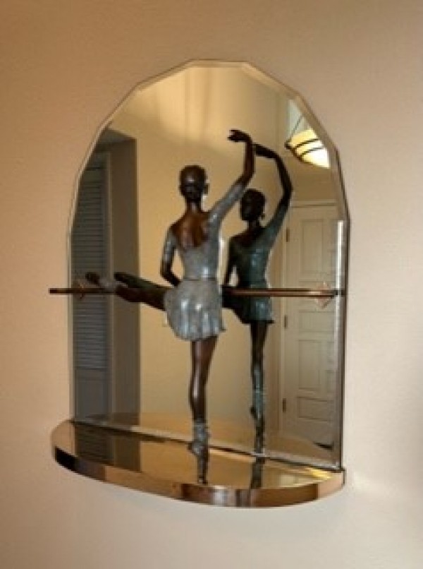Reflections” Bronze Sculpture by Ramon Parmenter