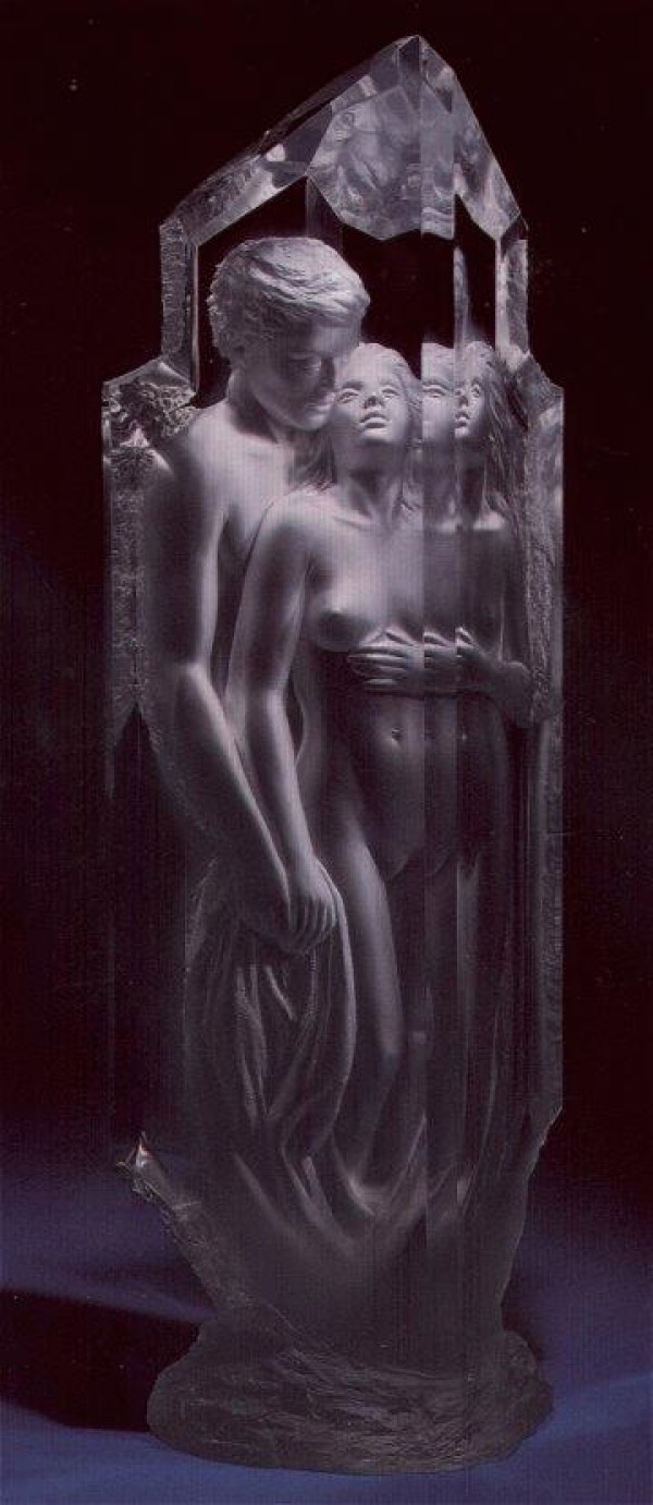"Temple" Acrylic Sculpture by Michael Wilkinson
