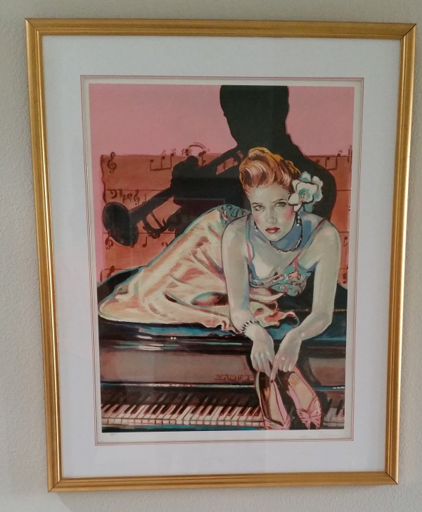 "Just For You" Serigraph by Colleen Ross