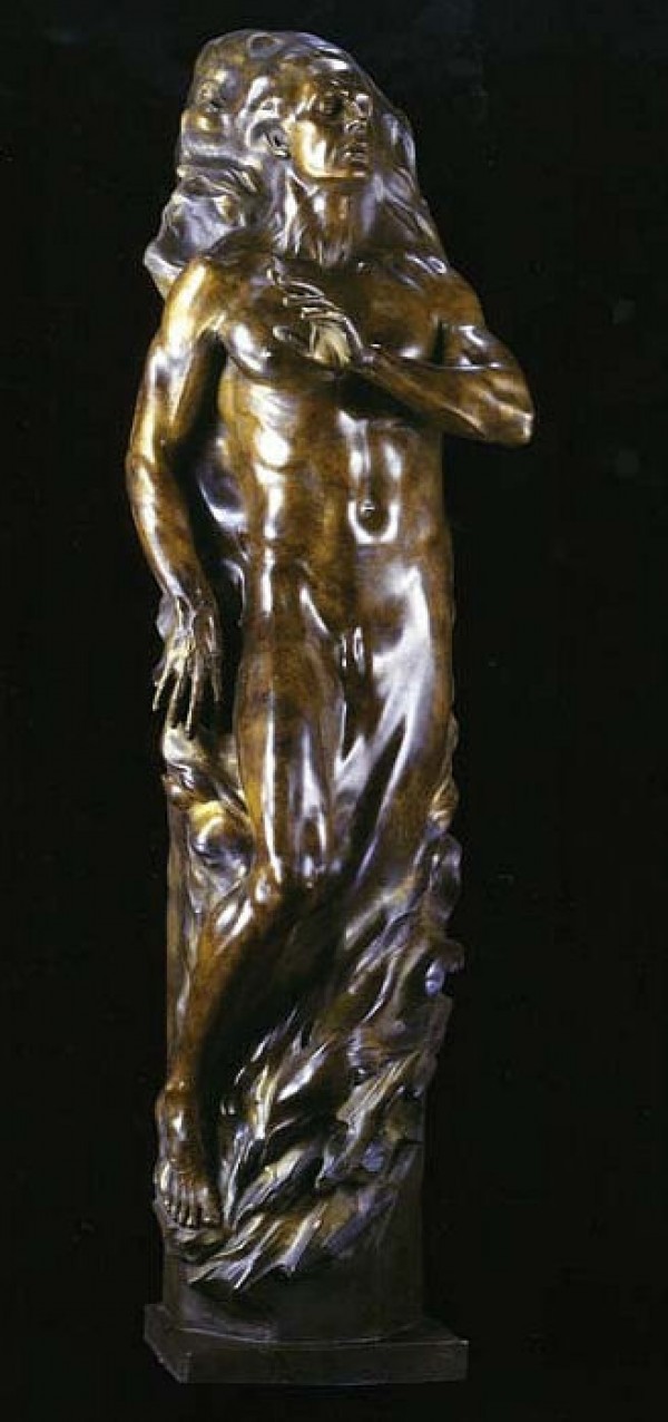 "Adam" Life Size Bronze Sculpture by Frederick Hart