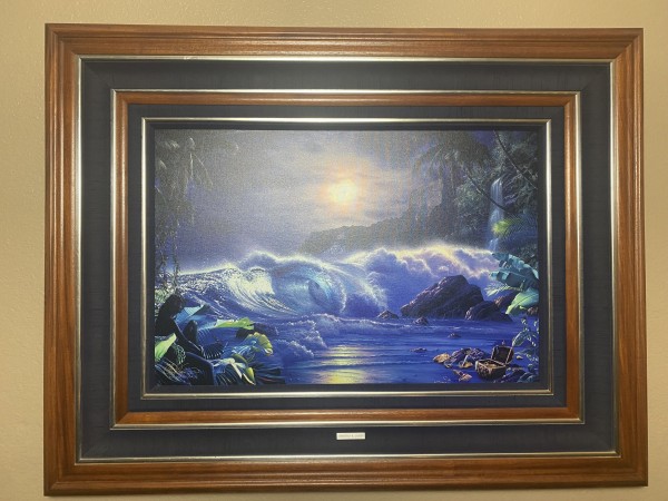 "The Great Answer" AP Lassengraph with 5 Diamonds by Christian Riese Lassen