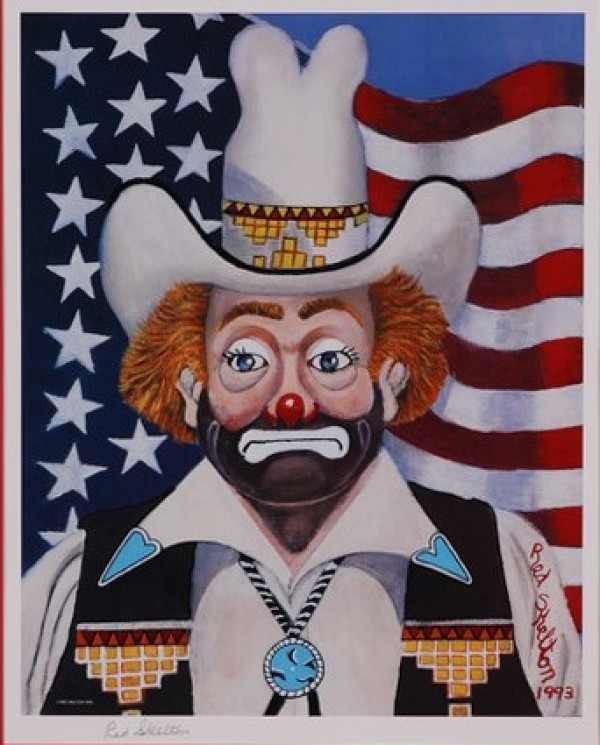 "Reno Red" Lithograph by Red Skelton