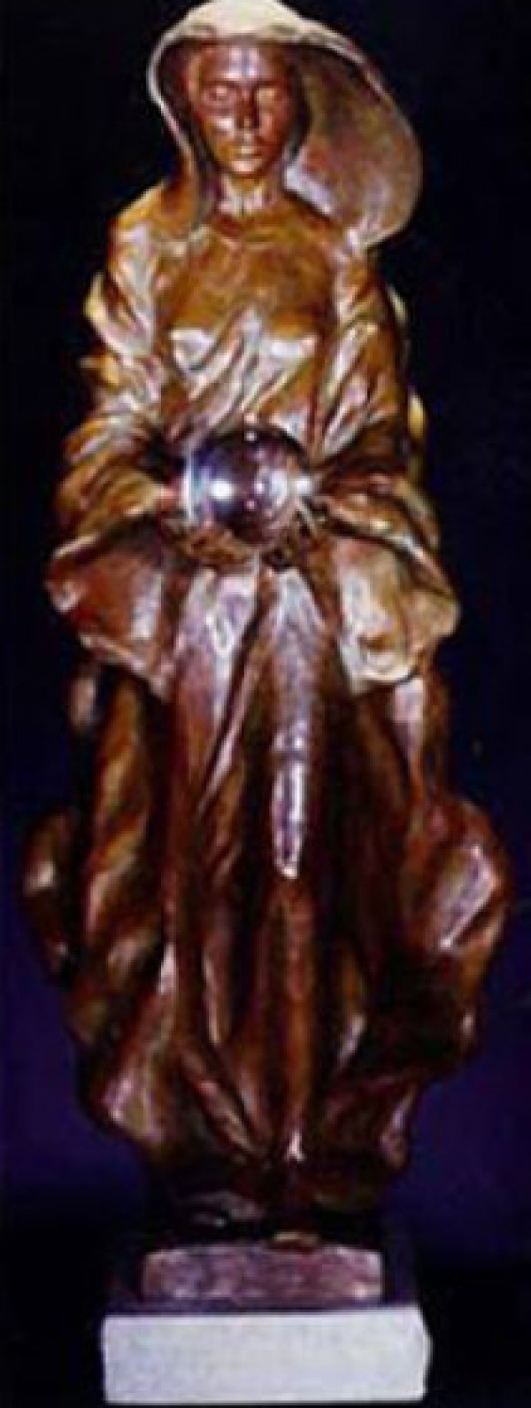"The Source" 1/2 Life Size Bronze Sculpture and Fountain by Frederick Hart